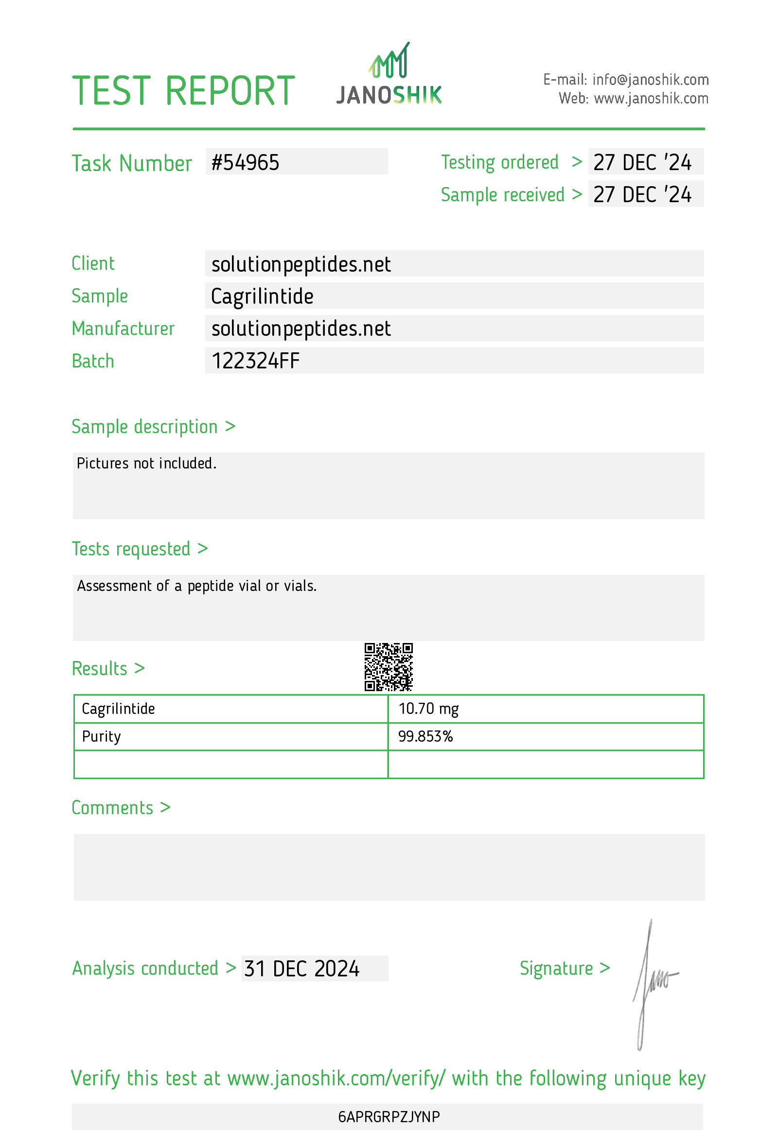 Peptide C – 10mg Peptide C – 10mg