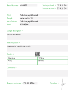 Peptide 3 (R) – 10mg