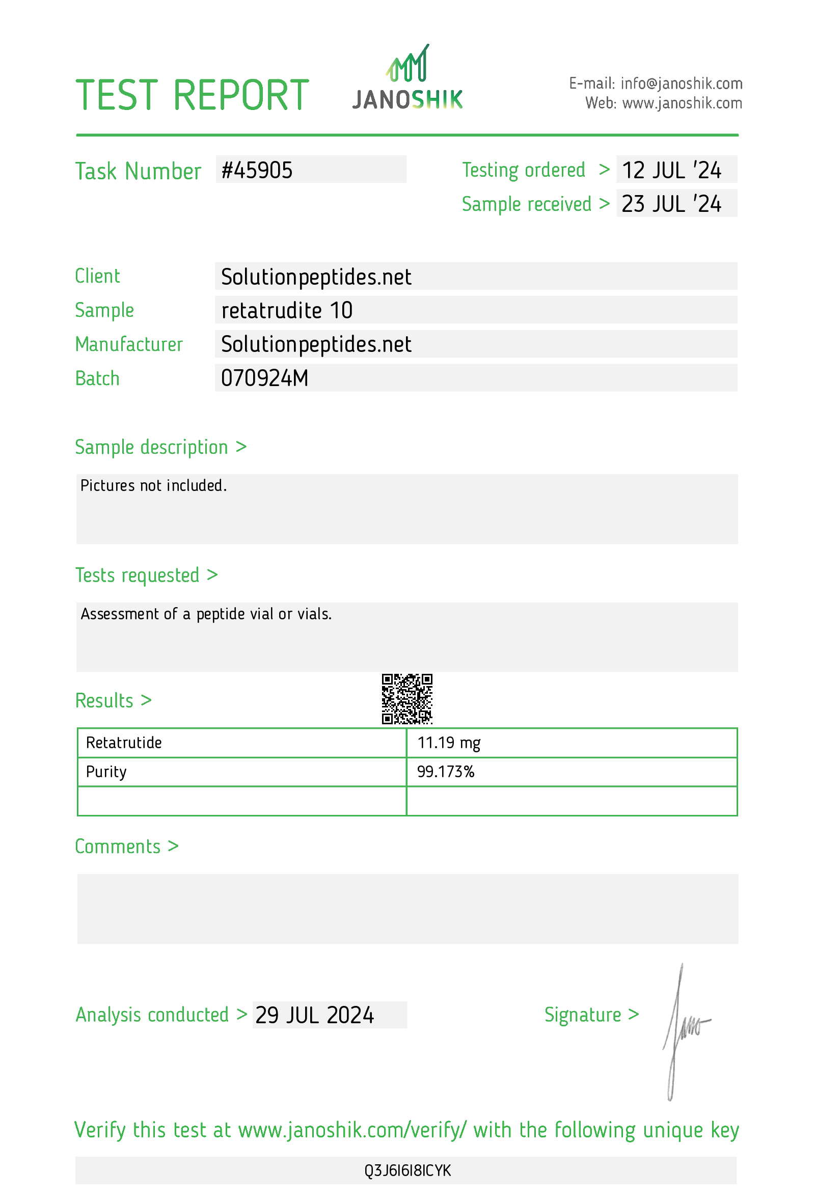 Peptide 3 (R) – 10mg Peptide 3 (R) – 10mg