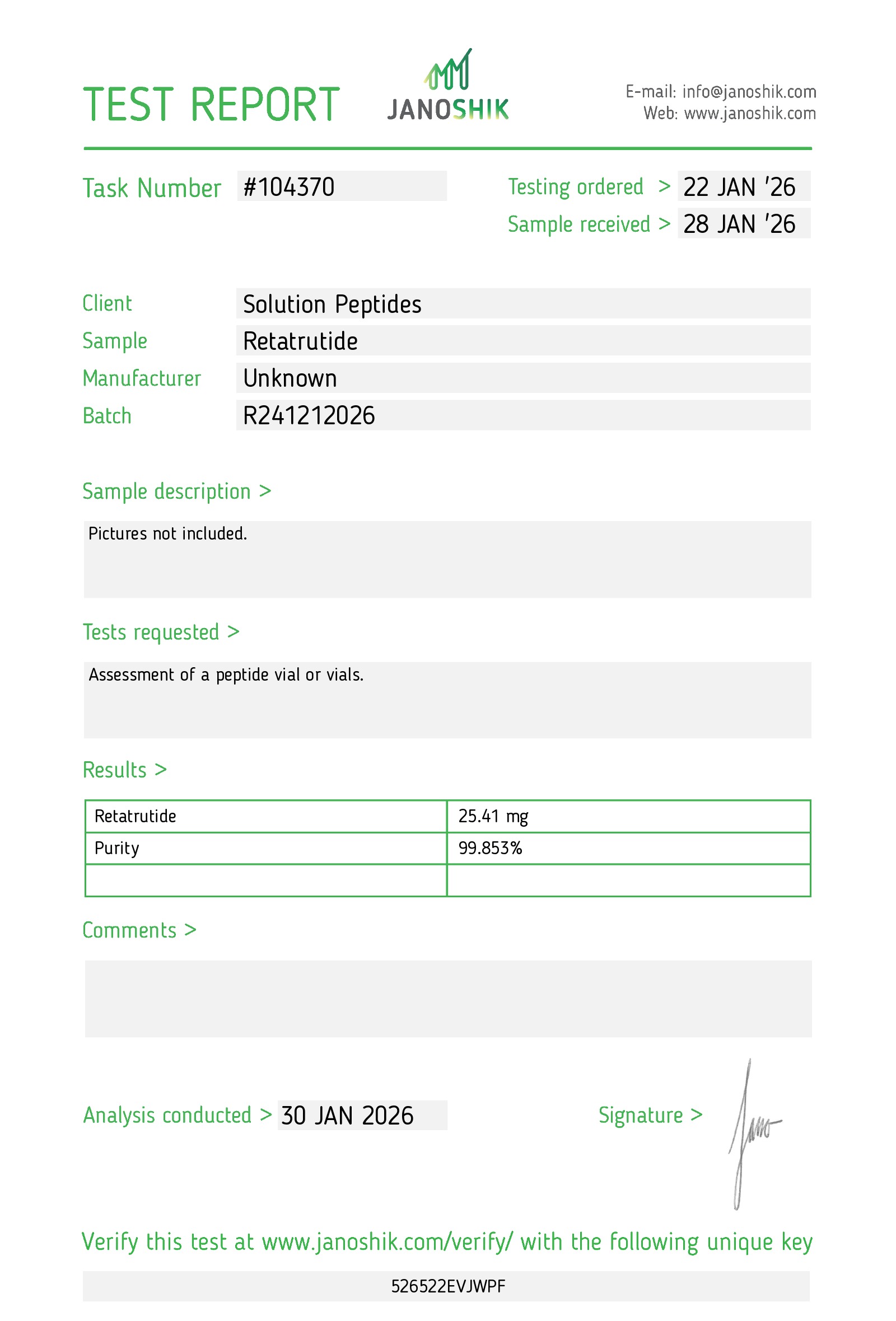 Peptide 3 (R) – 24mg Peptide 3 (R) – 24mg